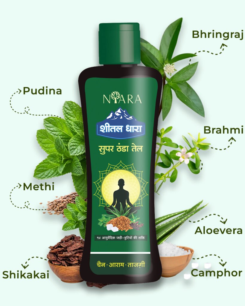 Sheetal Dhara Super Thanda Tel- Nyara Oils